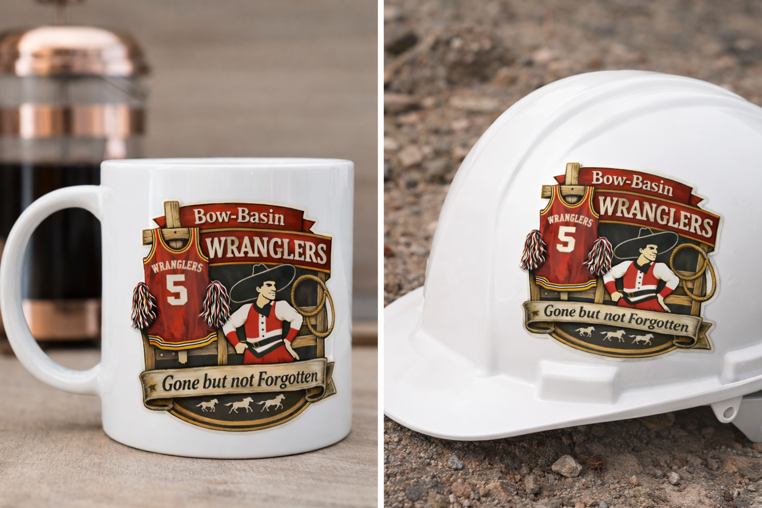 Bow-Basin Memorial Jerseys Stickers